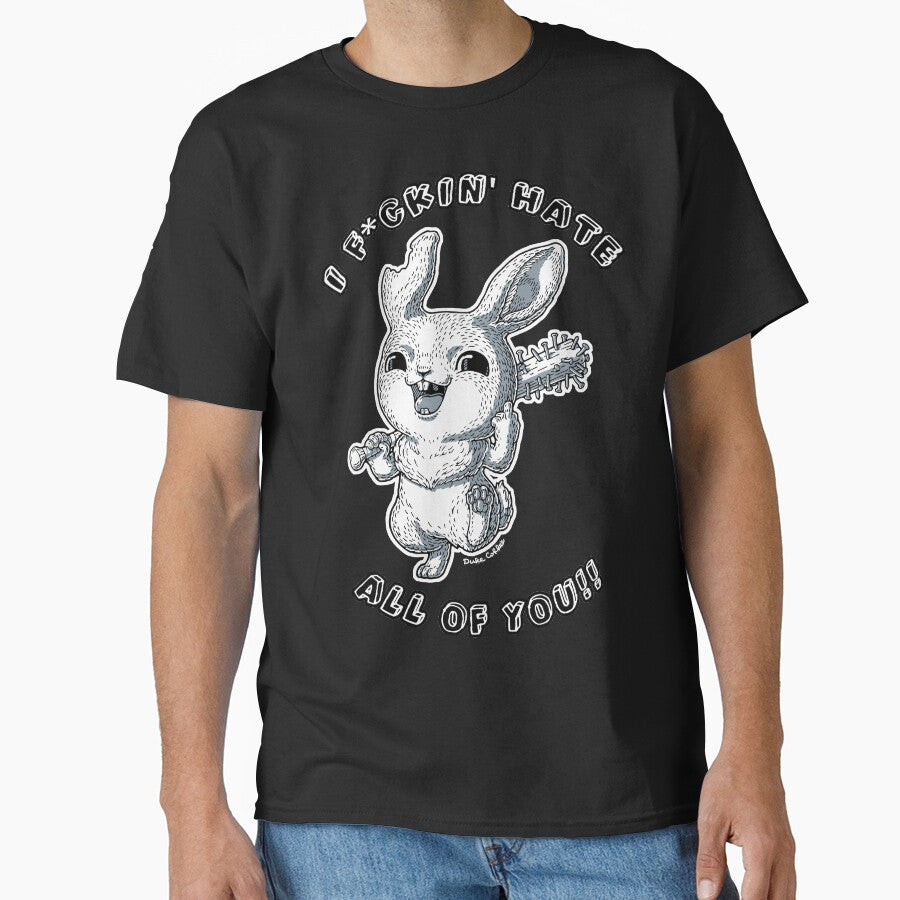 Mad Bunny by dukecoffeeart