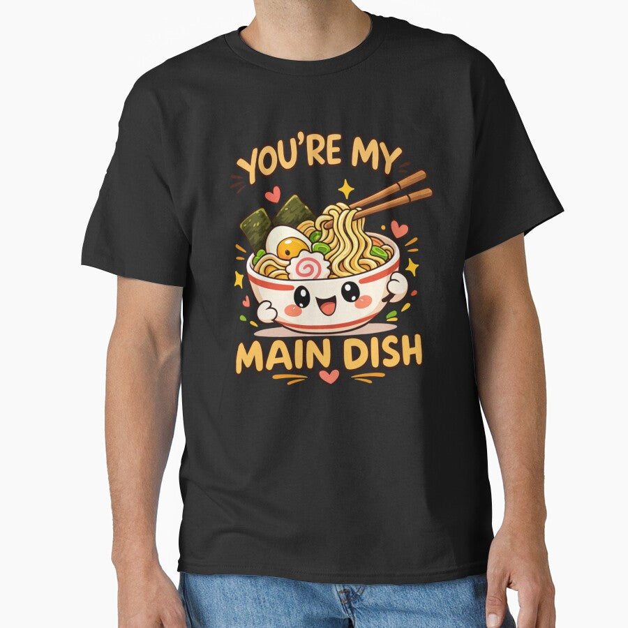 You're My Main Dish Cute Food Pun by Papier Atelier Art