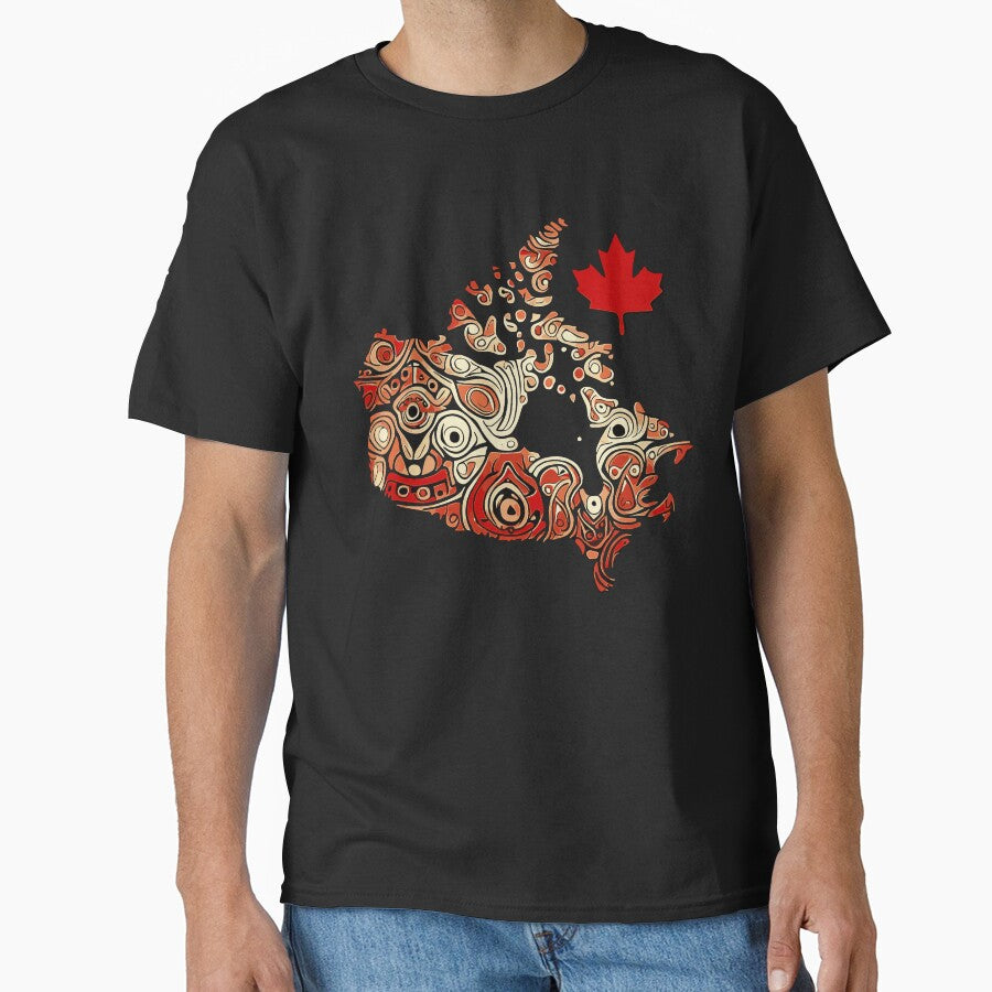 Native Map of Canada - Indigenous CANADA by FirasChakroun