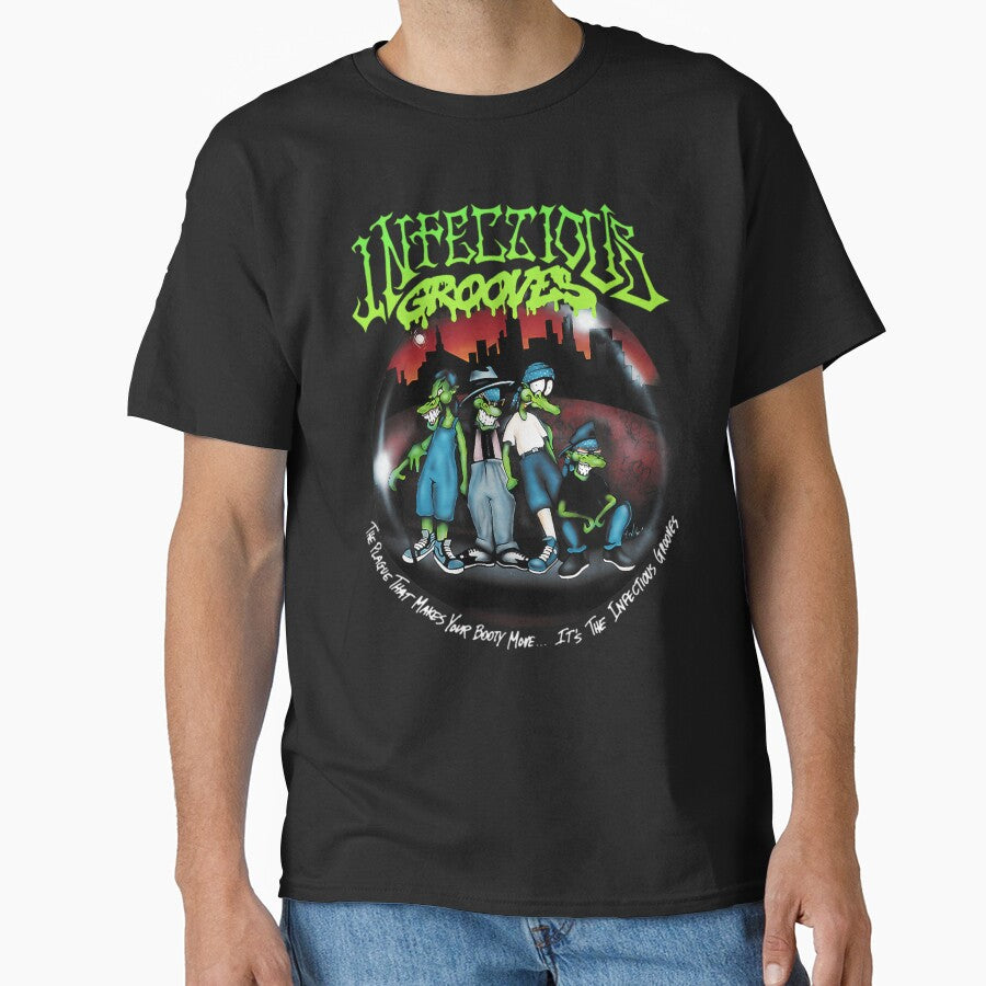 Infectious Grooves Band Cartoon Funk Metal by Amro Studio