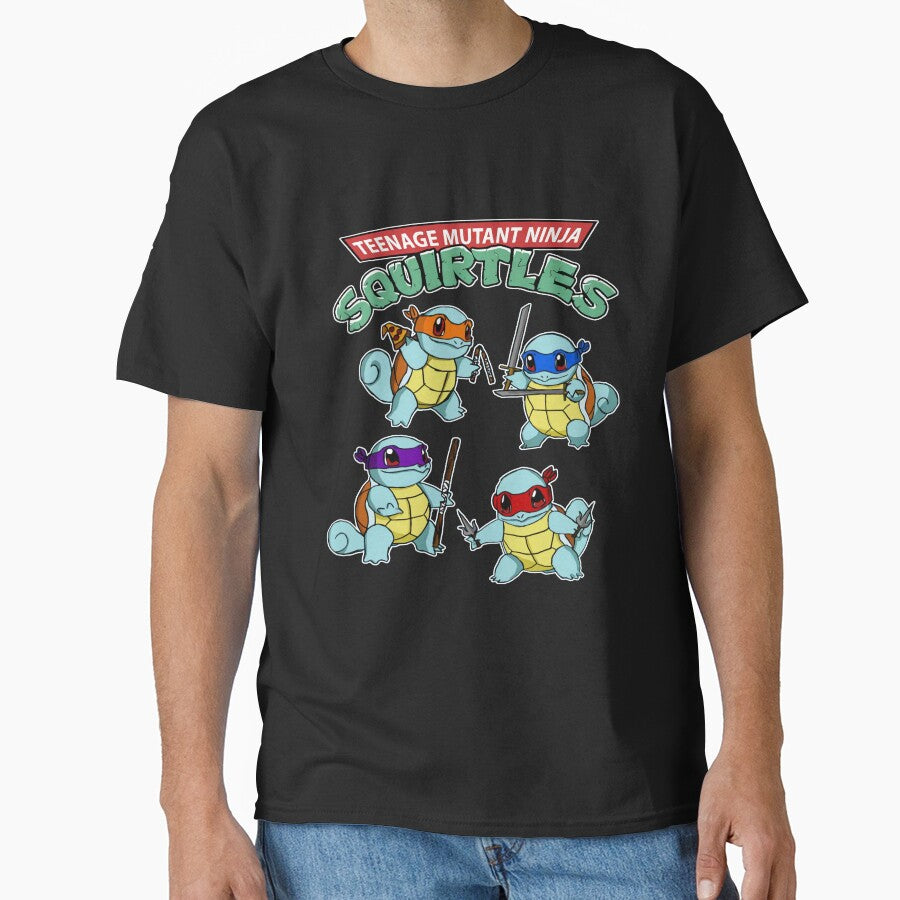 Four turtle heroes animal character poster by DiegoSouza50