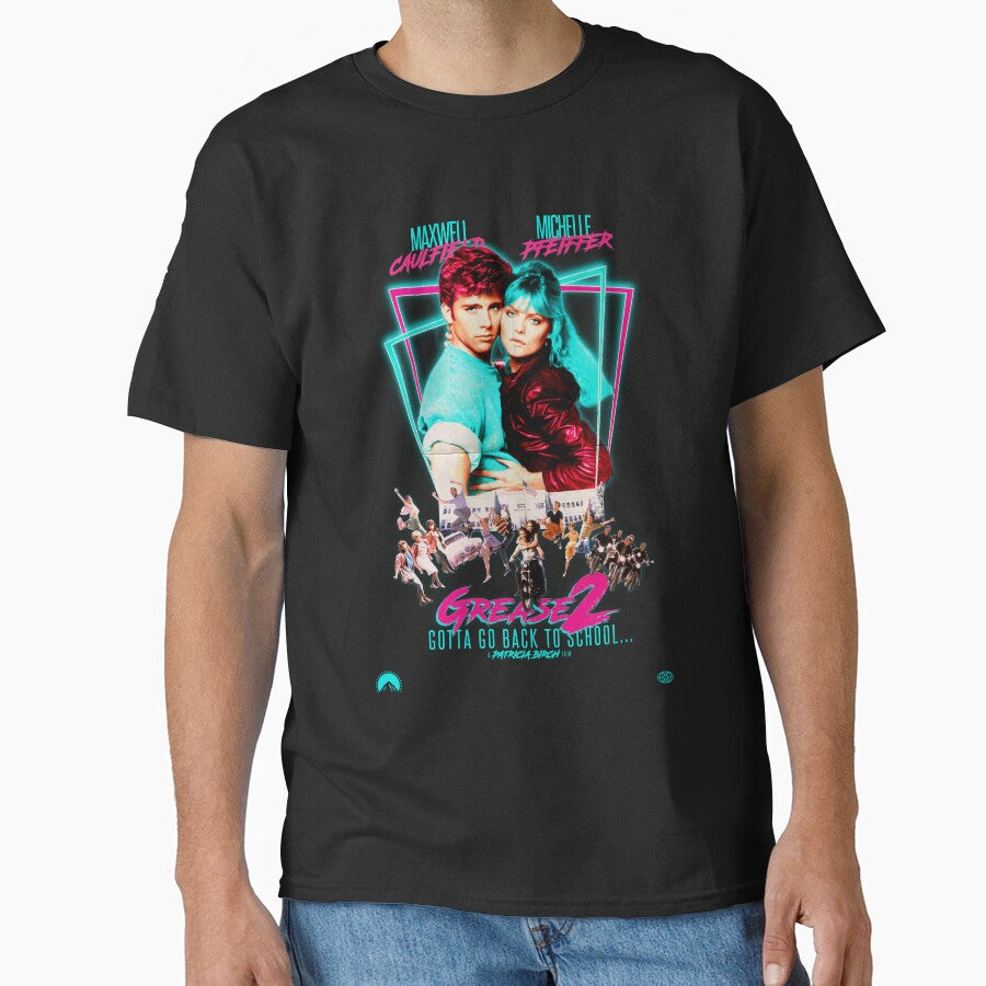 Neon 80's GREASE 2 by thecleggosaurus