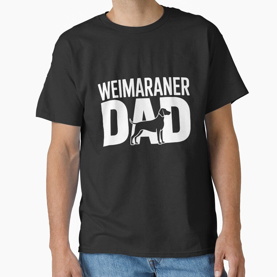 Weimaraner Dad by theartfulaspie