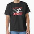 Old Man Fart Joke design | Can't Trust a Fart | Funny Tee by Lisbob