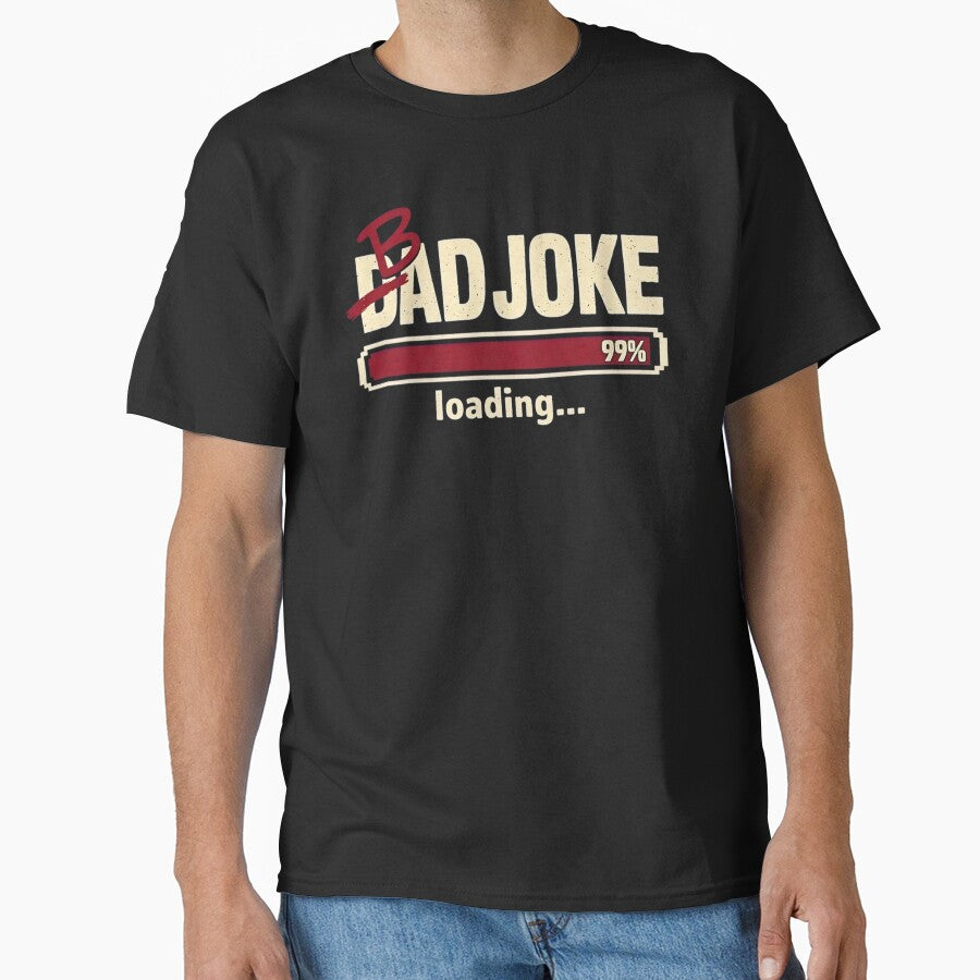 Dad Joke Loading Funny Bad Joke Fathers Day Men by clothesy7