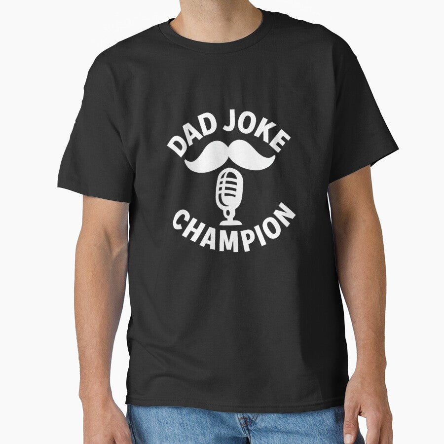 Dad Joke Champion White Ink by ThoughtsInTheOpen