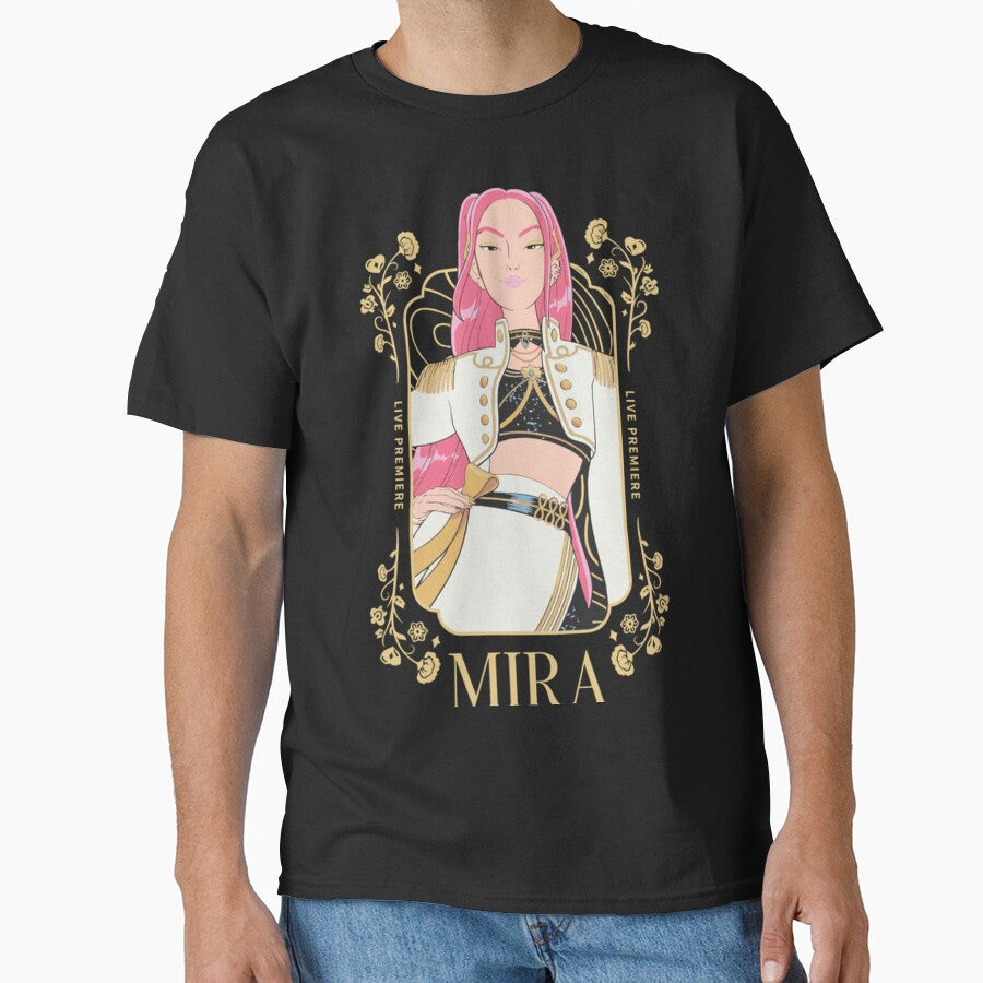 Mira Huntrix Golden Art Nouveau Shirt, K-Pop Demon Hunters Tee by Rhastasnixon