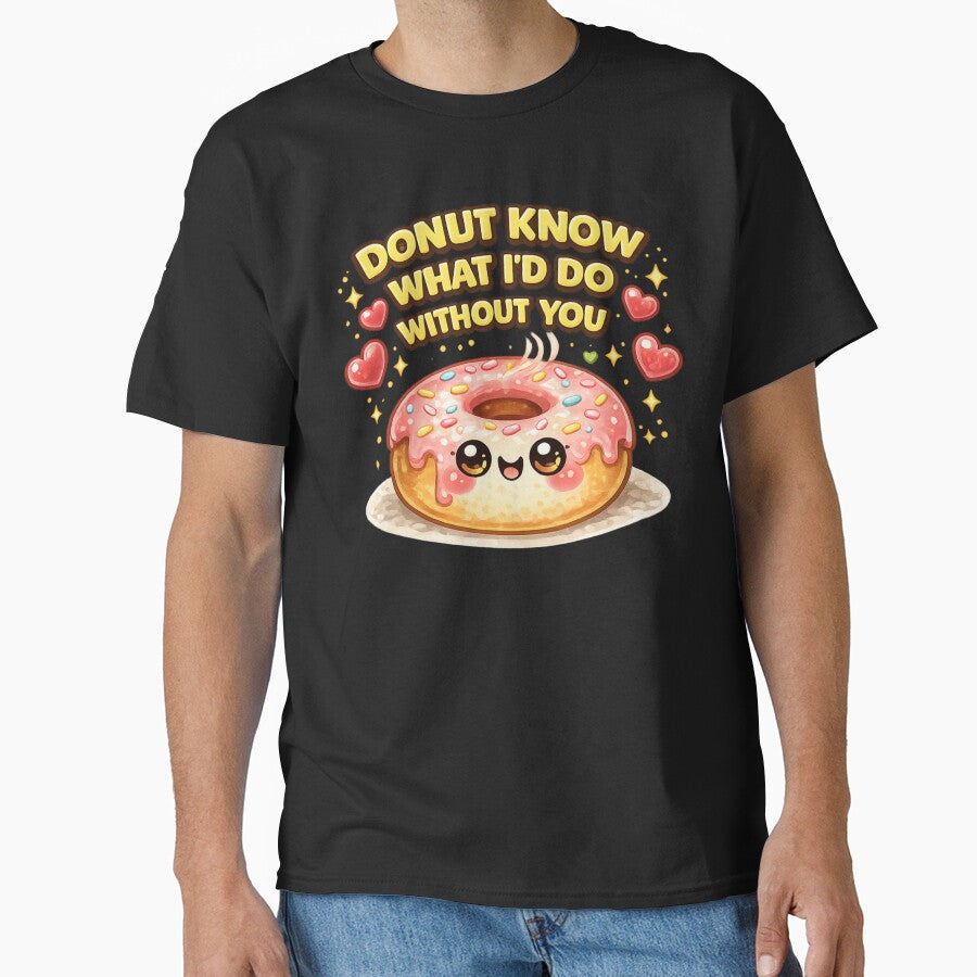 Donut Know Without You Pun by Papier Atelier Art