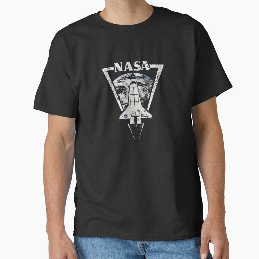 Nasa Edeavour Triangular Insignia T-Shirt_1599734 by ZiraBooth