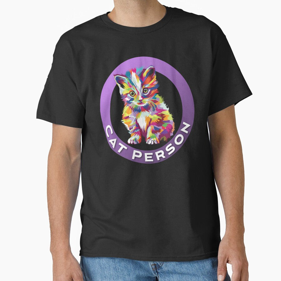 Cat Person - Cat Lover - Kitty Lover - Tabby Lover -Kitten Lover by Click-Tees