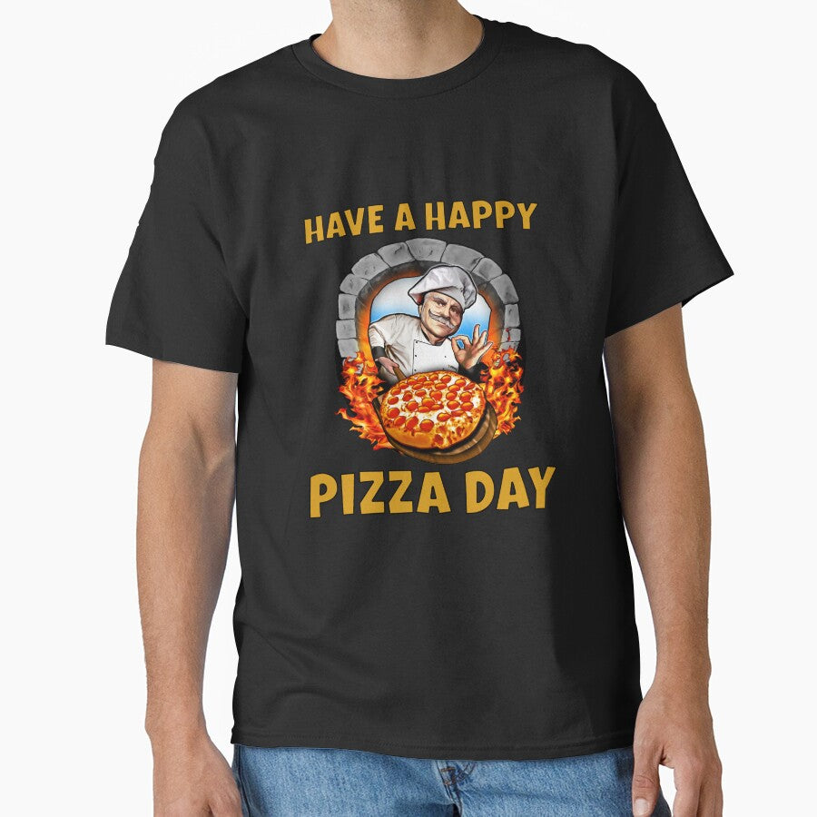Funny Sarcastic Pizza Humor Have A Happy Pizza Day. by fantasticdesign