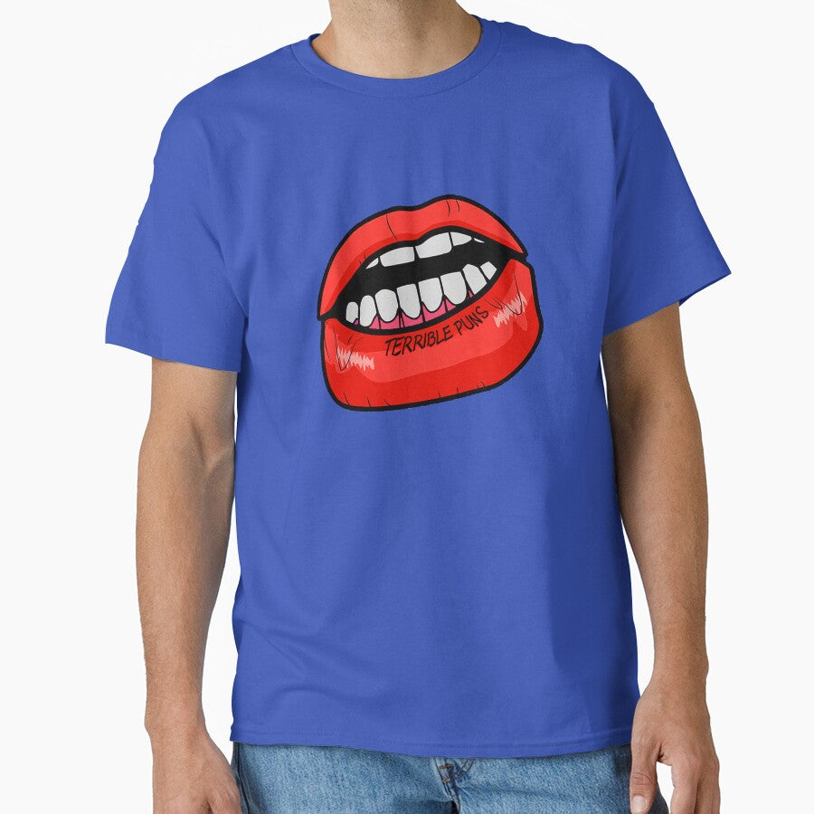 Lip Tattoo of Terrible Puns by Stephanie "Coco" Landry