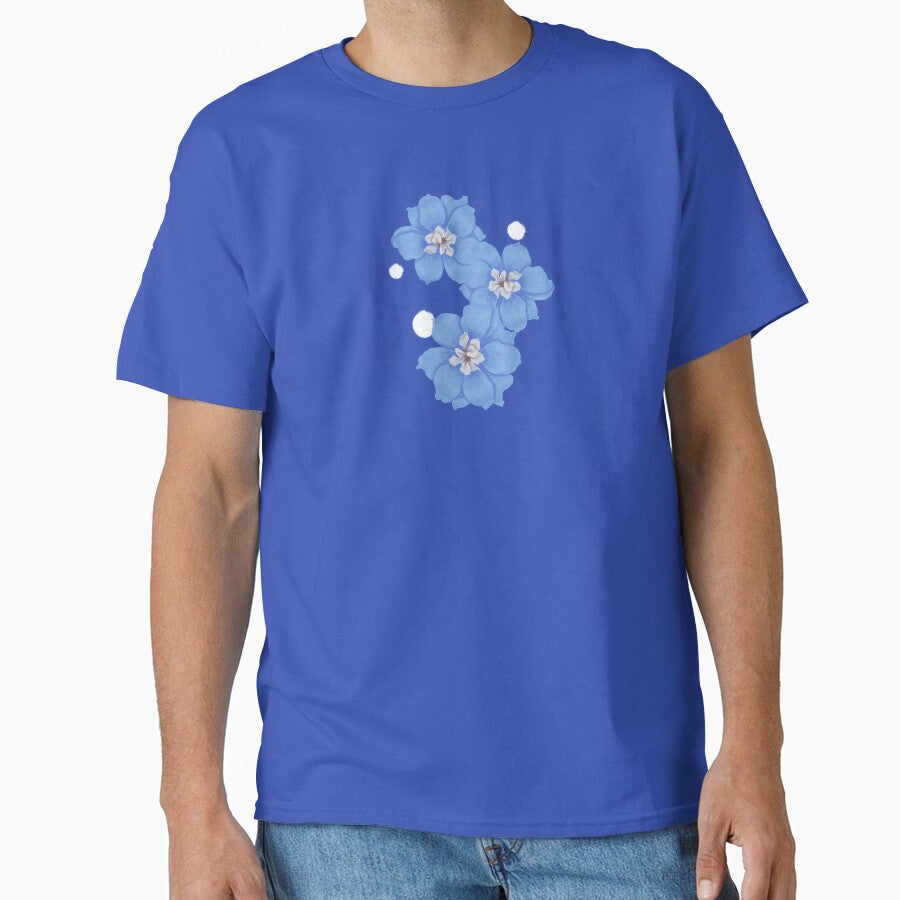 Blue Delphinium by Fridayscorner