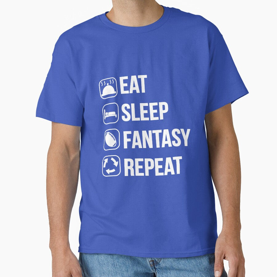 Eat, Sleep, Fantasy Football, Repeat! by K.R. Williams