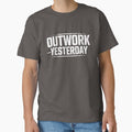 Outwork Yesterday Daily Grind Gym Motivation by athenaVart
