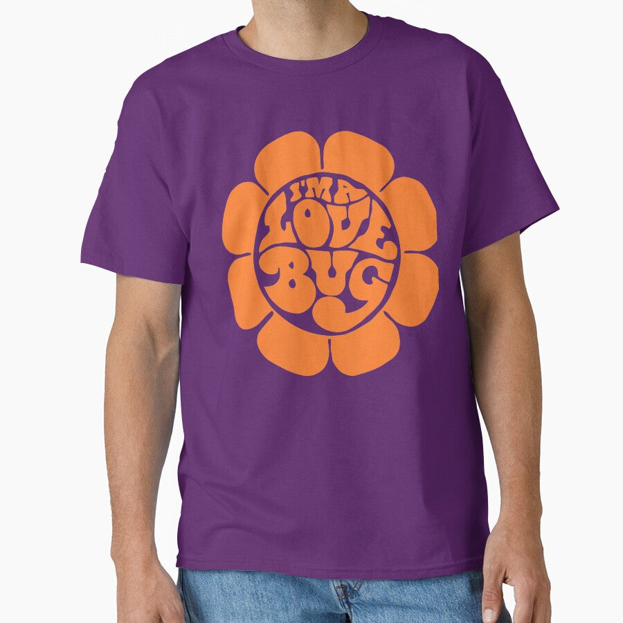 I'm a Love Bug ))(( Retro 60s Hippie Herbie Flower Child Design by acquiesce13