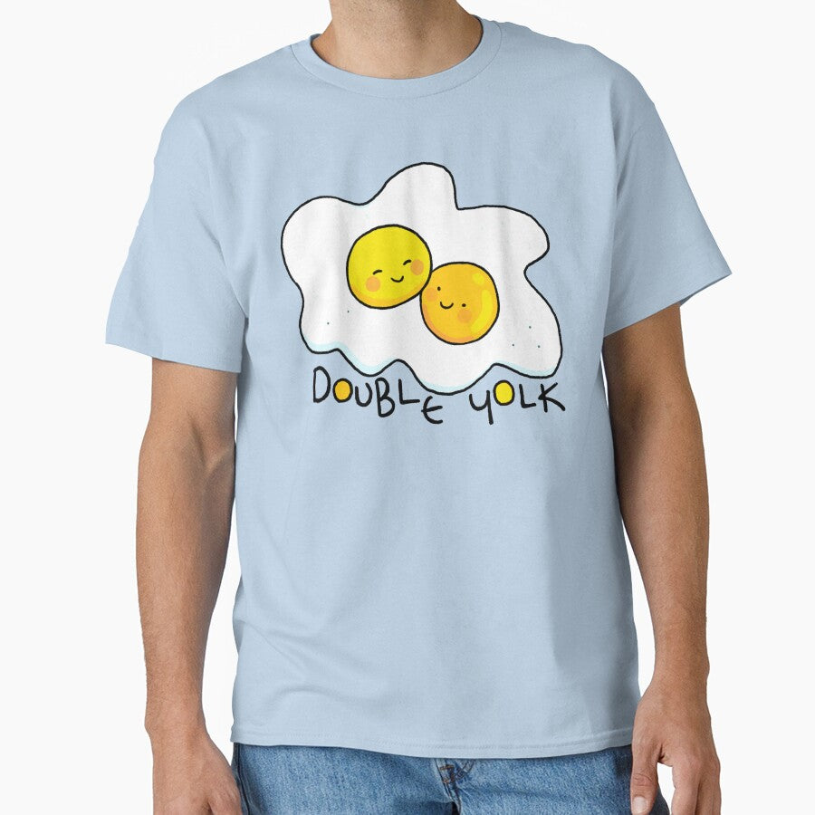 Double Yolk Egg Lovers - Blue by doodledate