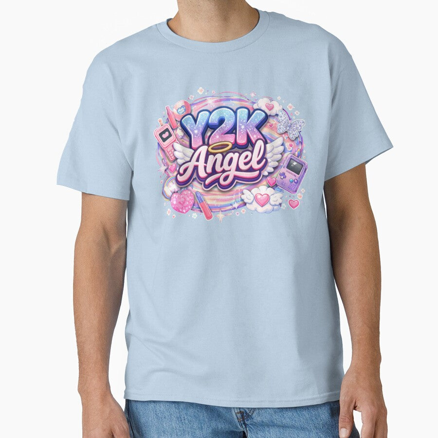 Y2K Angel Aesthetic Design | Retro 2000s Angel Graphic by a1qualityd