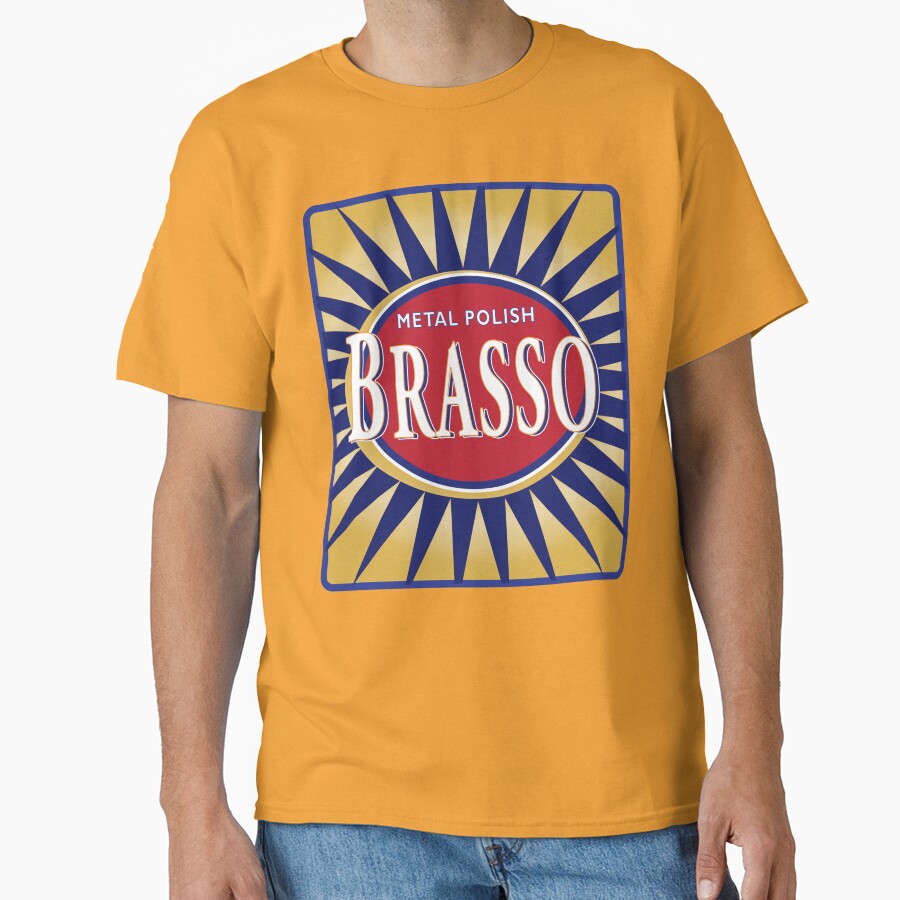 Brasso Polish retro Label by ASKEW GRAPHICS