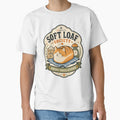Soft Loaf Society Freshly Baked Attitude Funny Cat T-Shirt by MAF_Merch
