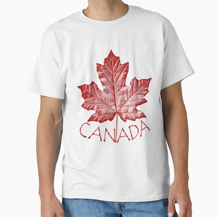 Canada Vintage Souvenir Maple Leaf Gifts by ArtistKimHunter