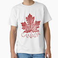 Canada Vintage Souvenir Maple Leaf Gifts by ArtistKimHunter