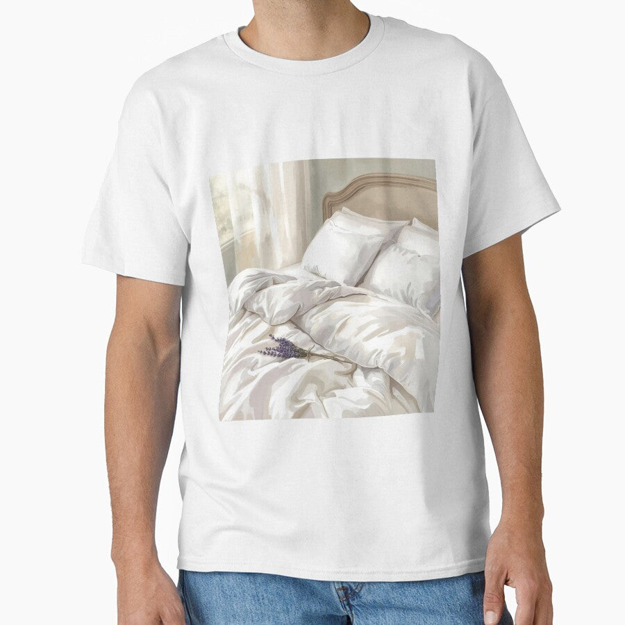 Freshly Made Bed – Vintage Linen Art by VintageTips