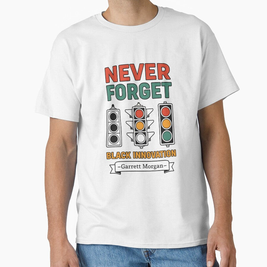 Never Forget Black Innovation Traffic Signal Black History by VibeWear2026