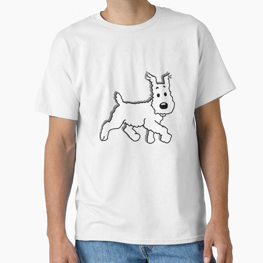 Snowy Dog by GemimaRosaArt
