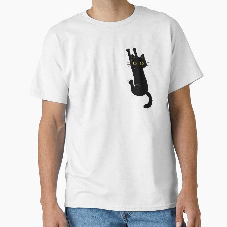 Black Cat Holding On by MA DESIGNS