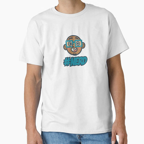 #NERD – Happy Geek Cartoon Face by CanSparkleArt