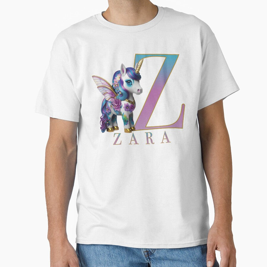 Zara name with a cute unicorn by Lubellebubble20