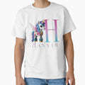 Hannah name with a cute unicorn by Lubellebubble20