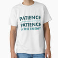 "The Paradox of Patience" – Introspective Typography Quote Art by bambooks.tabooks