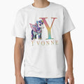 Yvonne name with a cute unicorn by Lubellebubble20