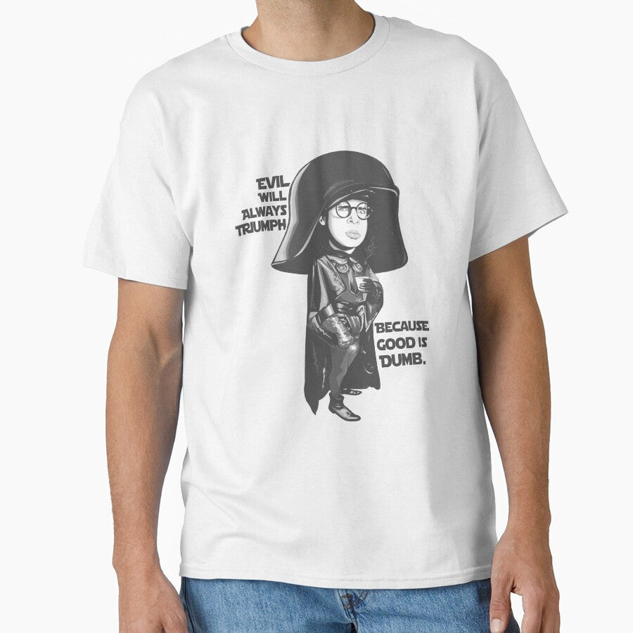 dark helmet, good is dumb by veblindesign