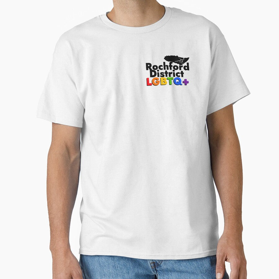 Rochford District LGBTQ+ Group Logo - Rainbow Flag by Rochford District LGBTQ+ Group