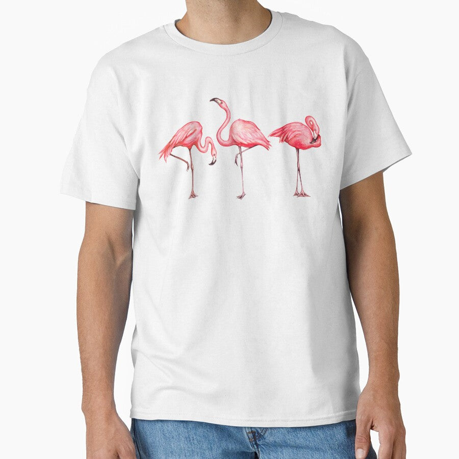 Flamingo Pattern - Black by Kelly  Gilleran
