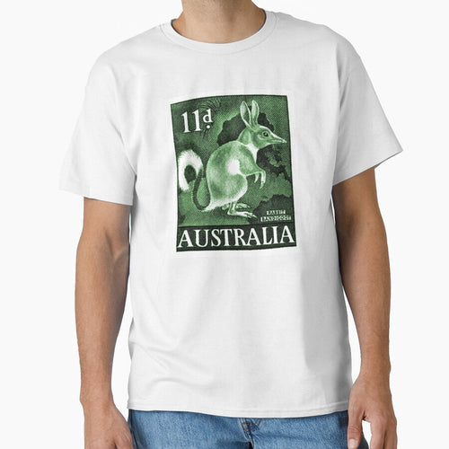 1959 Australia Bandicoot Postage Stamp by retrographics