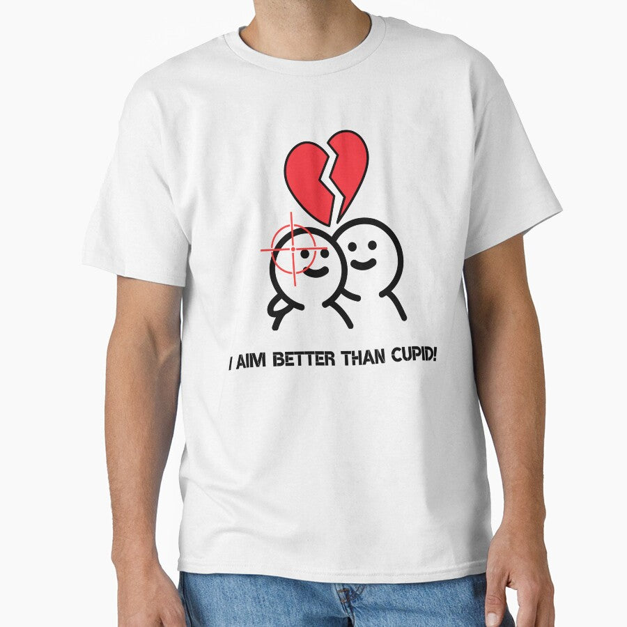 I Aim Better Than Cupid, dark humor by CypisDesign