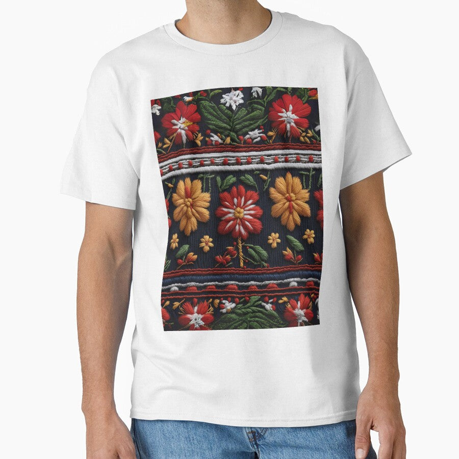 Embroidery on cotton by vatisa