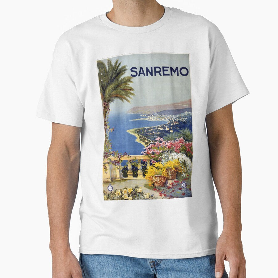 Sanremo, italy - Vintage Travel Poster by SALON DES ARTS