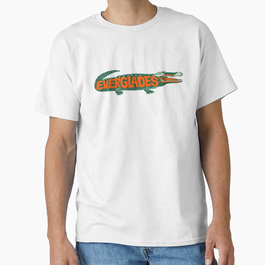Everglades National Park Vintage Alligator by Decal Mania