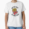 Bad Fries Puns No Starch Thing Funny Food Pun by punnybone