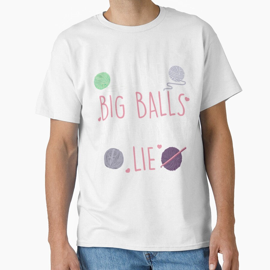 I Like Big Balls And I Cannot Lie Cute Knitting by SharronDawn