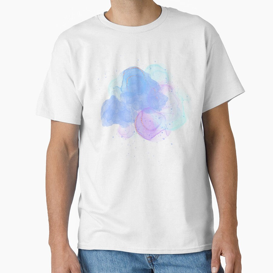 Purple Blue Beautiful Unisex shirt by NKEA
