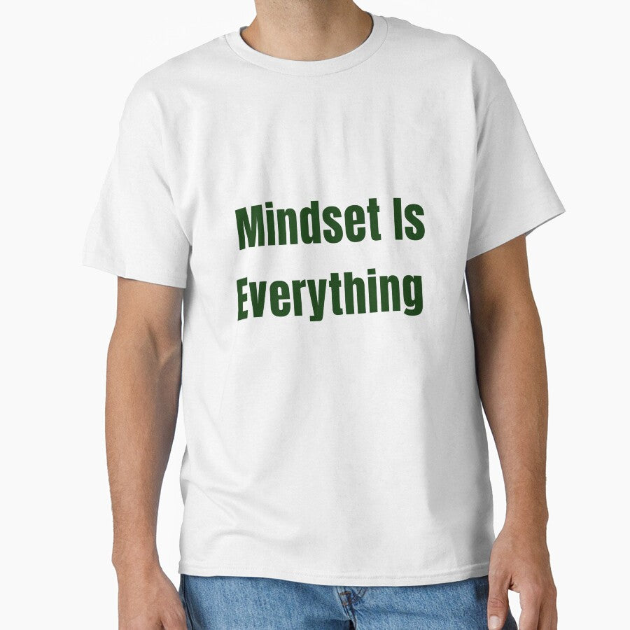 Mindset is Everything – Motivational Fitness Quote by FitAuraStudio
