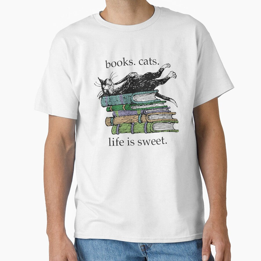 Black Cat And Book by wackydesign