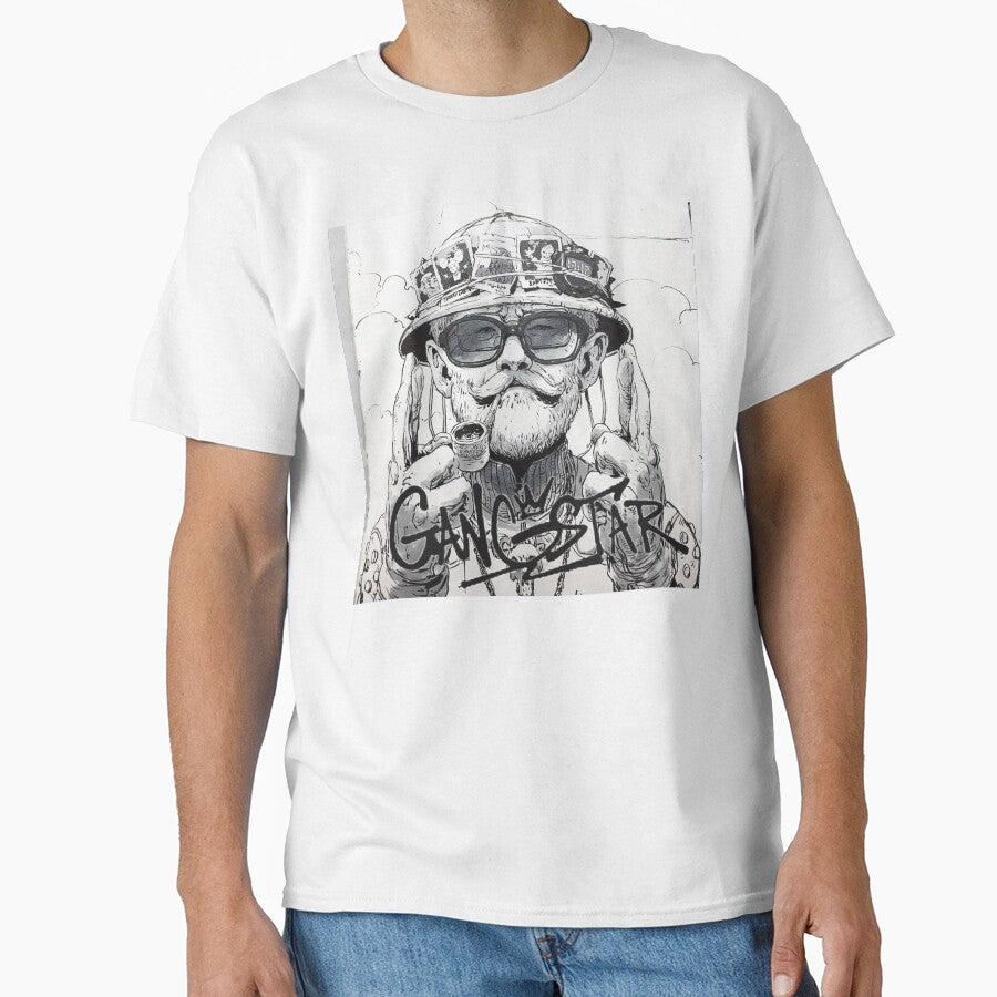 Gangstar Vintage Illustration – Streetwear Graphic Design by Unstocks
