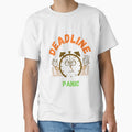Deadline Panic – Funny Office Humor Shirt by GigaFactory